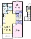 ネオメイト21 Bの間取り画像