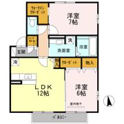パークサイド洲山の間取り画像