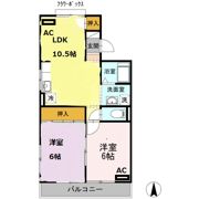 サンベールの間取り画像
