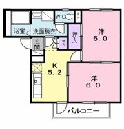アヴニール大平の間取り画像