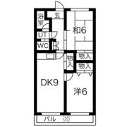 野添マンションひろみの間取り画像