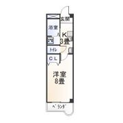 ティアラ八帖の間取り画像