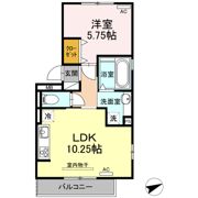 ハイツ岡崎柱 東棟の間取り画像