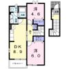 ヴィラ サンライズの間取り画像
