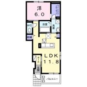 グラース ボヌールの間取り画像