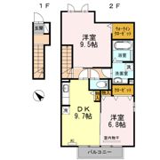 DーSQUAREの間取り画像