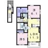 ブレイブAの間取り画像