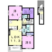ブレイブAの間取り画像