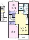 ネオメイト21 Bの間取り画像