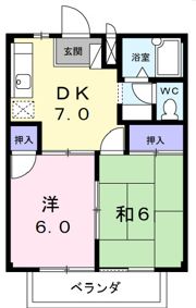 コーポ・ミッシェルの間取り画像