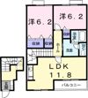 メゾン ミレニアムの間取り画像