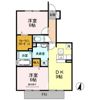 D-roomたつみⅡの間取り画像