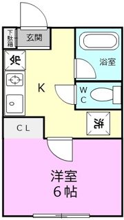 ルフトワン三葛の間取り画像
