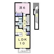 こうやリバーサイドヒルズⅠ番館の間取り画像
