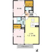 ガーデン スクエア Bの間取り画像