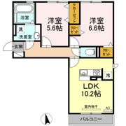 グランデ B棟の間取り画像