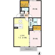 ガーデン スクエア Bの間取り画像