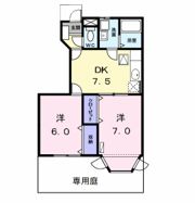 ミルトニアBの間取り画像