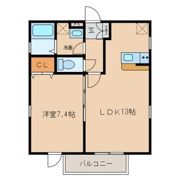 グランレーヴ庄内通の間取り画像