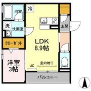 ラフィーノの間取り画像