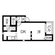 グランコンフォール米野Ⅲの間取り画像