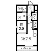 Brave亀島本陣※FR1か月&初回保証料無料&1年間限定家賃5000円down&保険料1年分キャンペーンの間取り画像