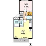 セゾン平出の間取り画像