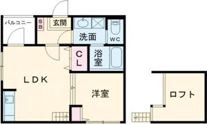 ハーモニーテラス上石川町Ⅴの間取り画像