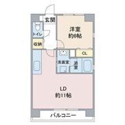 シャルマン砂田の間取り画像