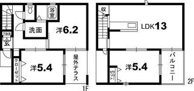 エクセレント ガーデン エストの間取り画像