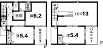 エクセレント ガーデン エストの間取り画像