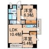 パテオはなの木の間取り画像