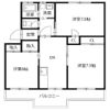 メナーハイツ藍の間取り画像