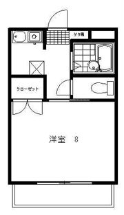 K・Iハイツの間取り画像