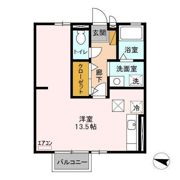 ビューテラスハイム天王台の間取り画像