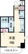 エステムコート神戸元町ヒルズの間取り画像