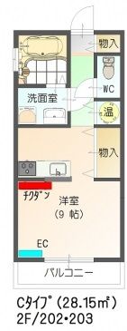 すまいる20番館の間取り画像