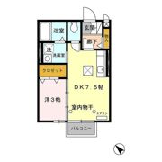 セジュール飛鳥の間取り画像