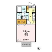 エスポワールの間取り画像