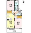 アクシス南島田 A棟の間取り画像