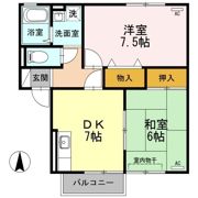 スイートハウス Ⅰ棟の間取り画像