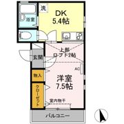 ハイツ夷山の間取り画像