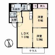 フレンドリーBの間取り画像