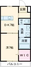 UKマンションの間取り画像