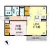 WIT CUBE B棟の間取り画像