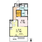 ホワイト バード A棟の間取り画像