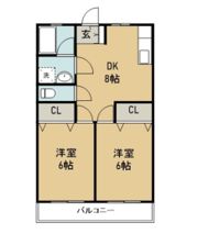 アクアハイツMIKIの間取り画像