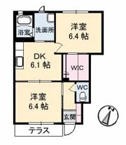 シャーメゾンホワイト1の間取り画像