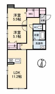 プレミアスの間取り画像