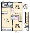 シャーメゾン天生津の間取り画像